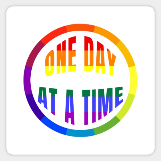 One Day At a Time Sticker Gifts Sticker by gillys